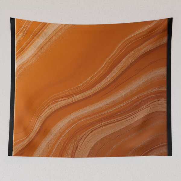 Item preview, Terracotta Flow Abstract Wall Art  designed and sold by Xenovita.