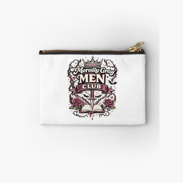 Item preview, Morally Gray Men Club Retro Book Club Lover Typography designed and sold by rafi18.
