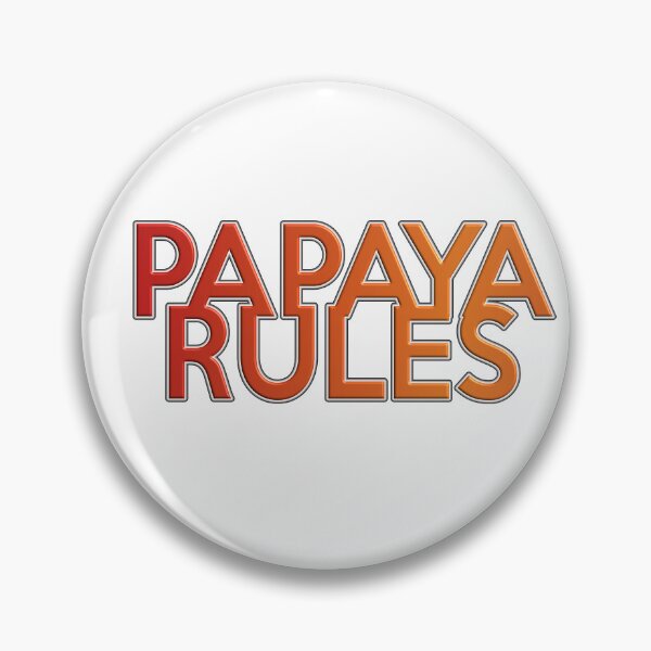 Item preview, Papaya Rules designed and sold by ZooStateofMind.
