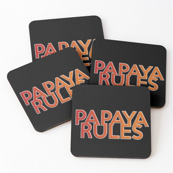Item preview, Reglas de la papaya designed and sold by ZooStateofMind.