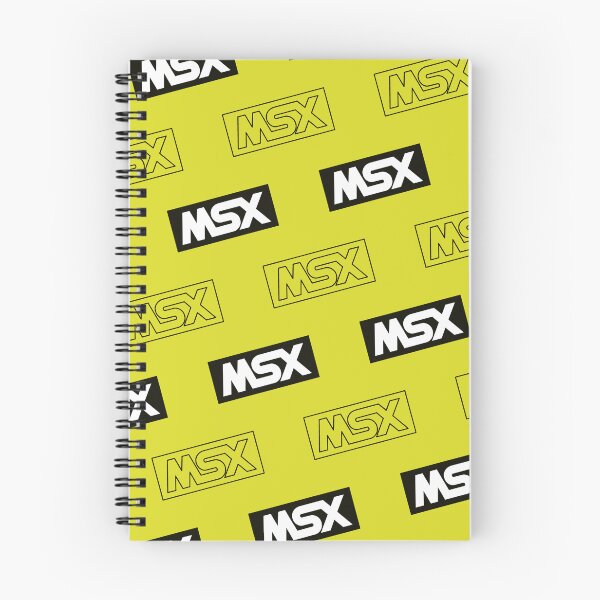 Item preview, Classic MSX Logo Pattern (Color 10) designed and sold by RetroTributes.