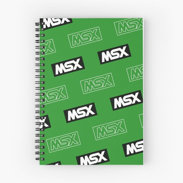 Item preview, Classic MSX Logo Pattern (Color 12) designed and sold by RetroTributes.
