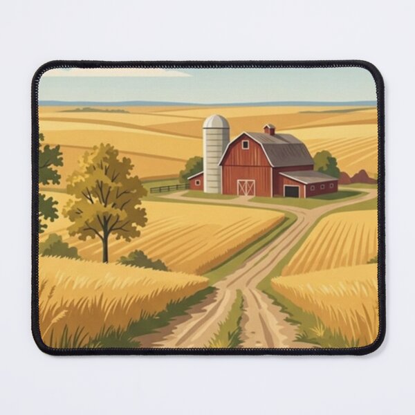 Item preview, Midwest Vintage Style Travel Advert designed and sold by Dimensionality.