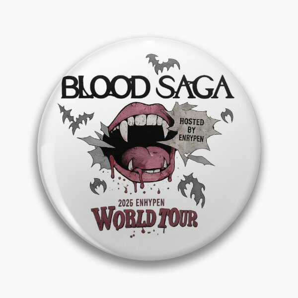 Item preview, Enhypen Blood Saga World Tour 2026  Vampire Teeth  designed and sold by Kimheawon.