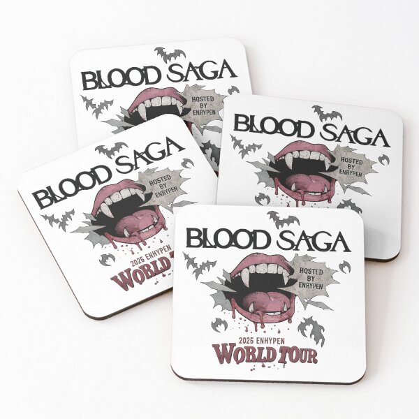 Item preview, Enhypen Blood Saga World Tour 2026  Vampire Teeth  designed and sold by Kimheawon.