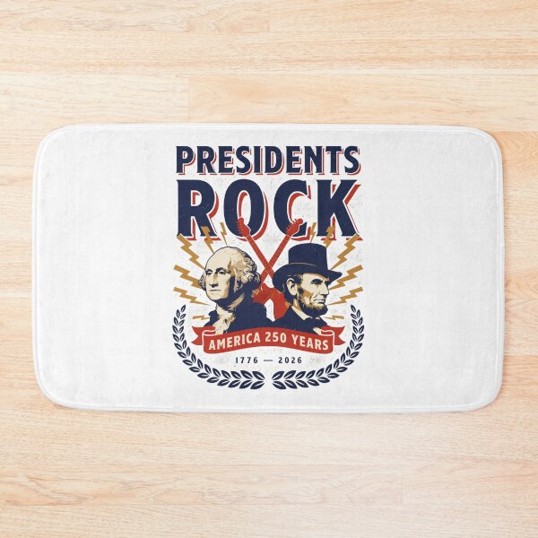 Item preview, Presidents Rock Washington Lincoln Guitar America 250 Years v13 designed and sold by DarylWelsh2024.