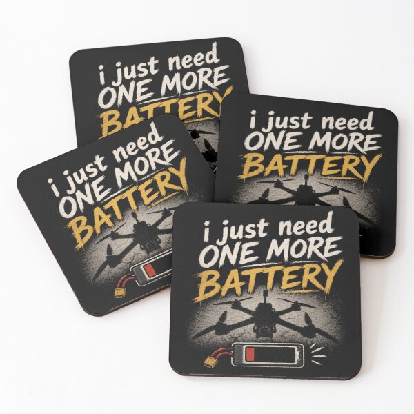Item preview, One More Battery, Drone fpv pilot funny design designed and sold by Trypff.