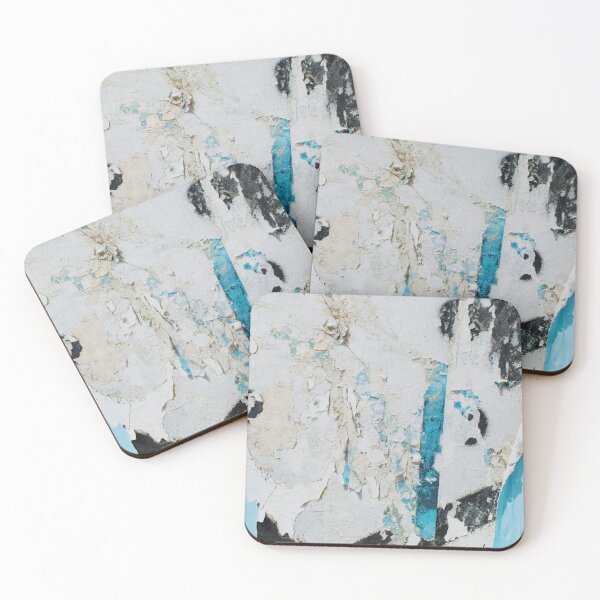 Item preview, Torn Turquoise – Abstract Peeling Paint Texture designed and sold by BuckaBaby.