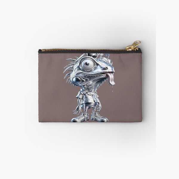 Item preview, Cool Lizard - Metallic Iguana with Hawaiian Shirt & Sneakers designed and sold by RAYBIL.