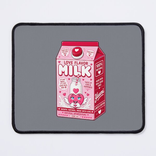 Item preview, Kawaii Love Flavor Milk Carton | Cute Romantic Heart Aesthetic designed and sold by Aimetoi.
