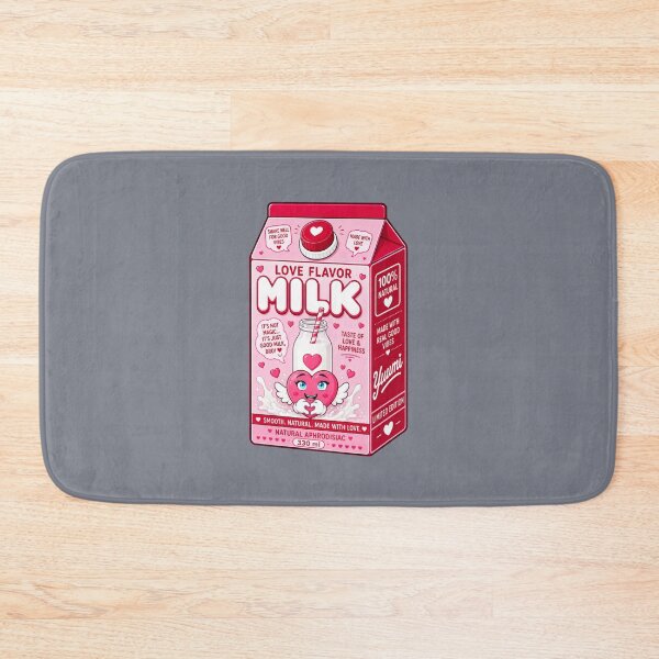 Item preview, Kawaii Love Flavor Milk Carton | Cute Romantic Heart Aesthetic designed and sold by Aimetoi.