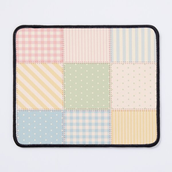 Item preview, Pastel Patchwork Quilt Grid Seamless Pattern designed and sold by Anne97s.