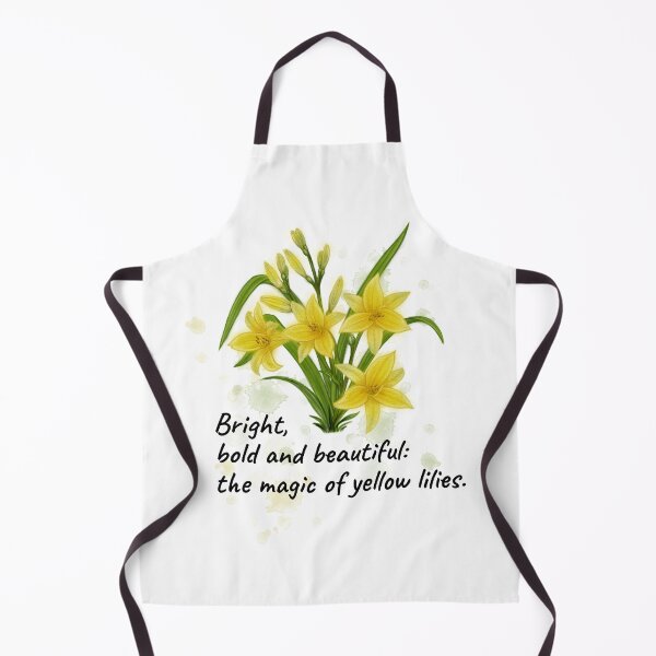 Item preview, Yellow lilies, garden, summer mood, nature pattern, flowers, designed and sold by ArtbySvetik.
