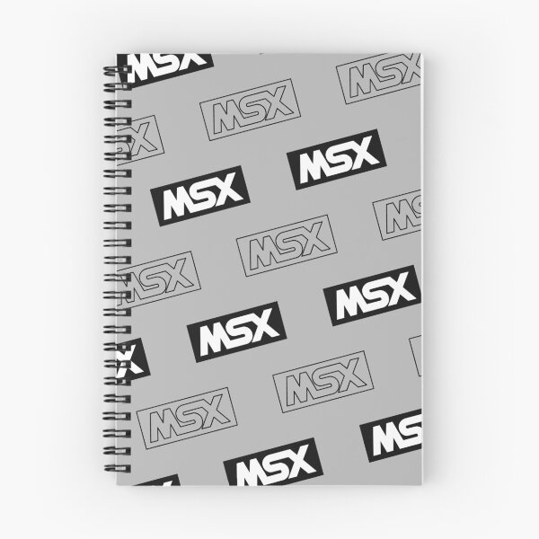 Item preview, Classic MSX Logo Pattern (Color 14) designed and sold by RetroTributes.