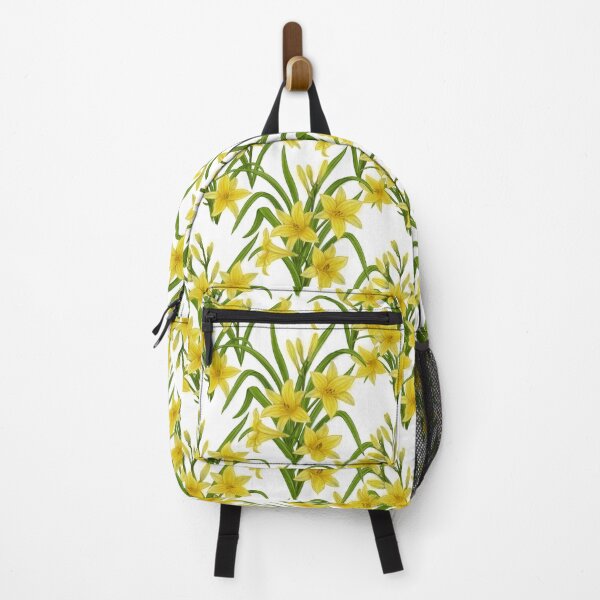 Item preview, Yellow lilies, garden, summer mood, nature pattern, flowers, designed and sold by ArtbySvetik.