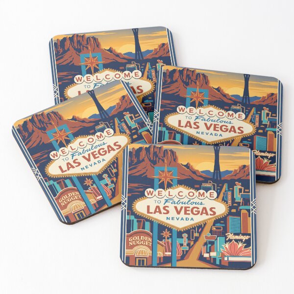 Item preview, Las Vegas Nevada Vintage Travel Poster designed and sold by Bomax121.