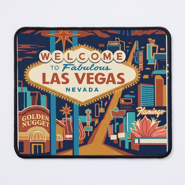 Item preview, Las Vegas Nevada Vintage Travel Poster designed and sold by Bomax121.