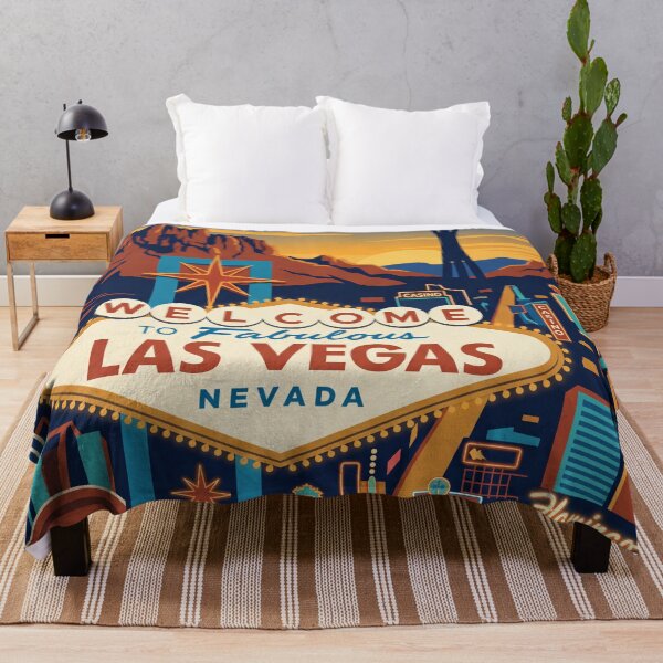 Item preview, Las Vegas Nevada Vintage Travel Poster designed and sold by Bomax121.
