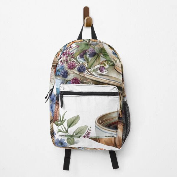 Item preview, Romantic Academia Botanical Book Lover Illustration designed and sold by sanorastyle.