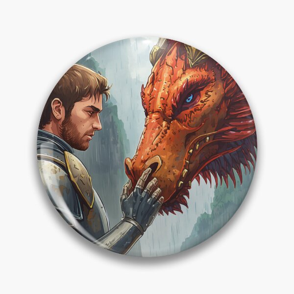 Item preview,  Knight and Red Dragon Fantasy Art | Medieval Mythical Creature T-Shirt designed and sold by Wirath Shop.