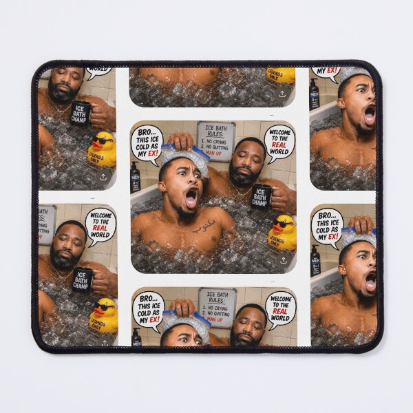 Item preview, Deen the Great  | Adrian Broner - Ice Bath Challenge 2.0 Illustration designed and sold by StreetCapsule.