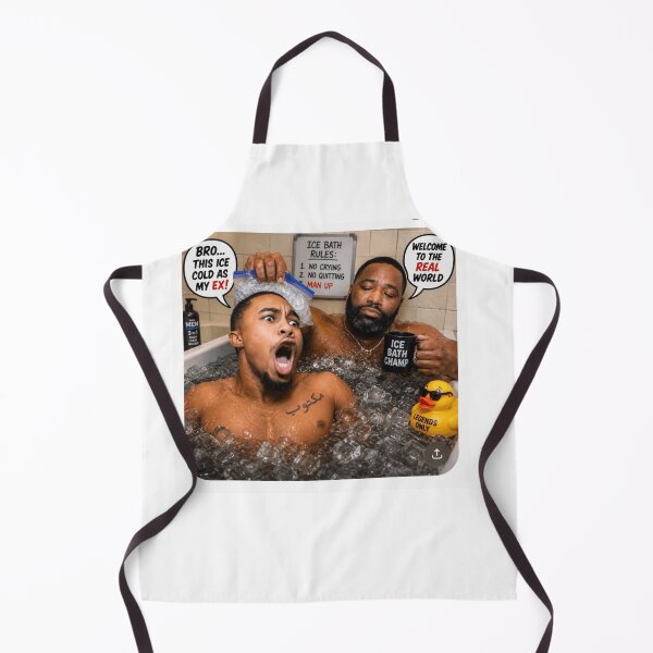 Item preview, Deen the Great | Adrian Broner - Ice Bath Challenge 2.0 Illustration designed and sold by StreetCapsule.