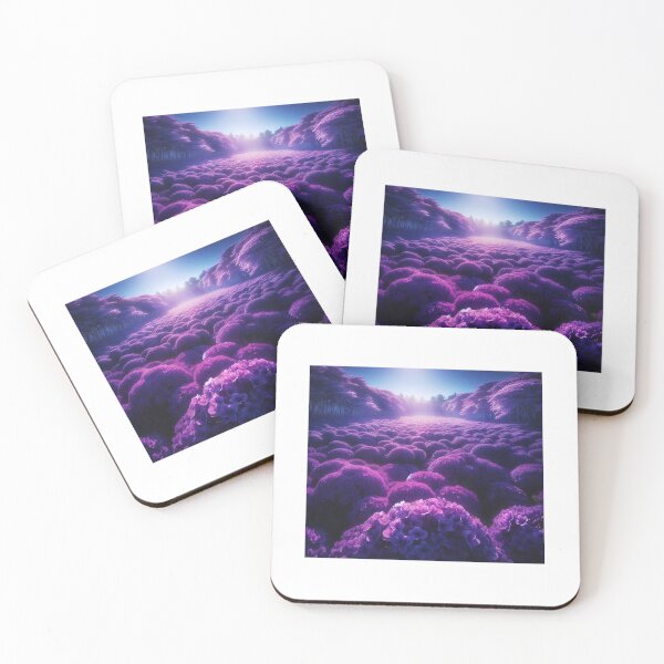 Item preview, BLOOMSCAPE OF THE PURPLE HORIZON designed and sold by Catalina Kate.