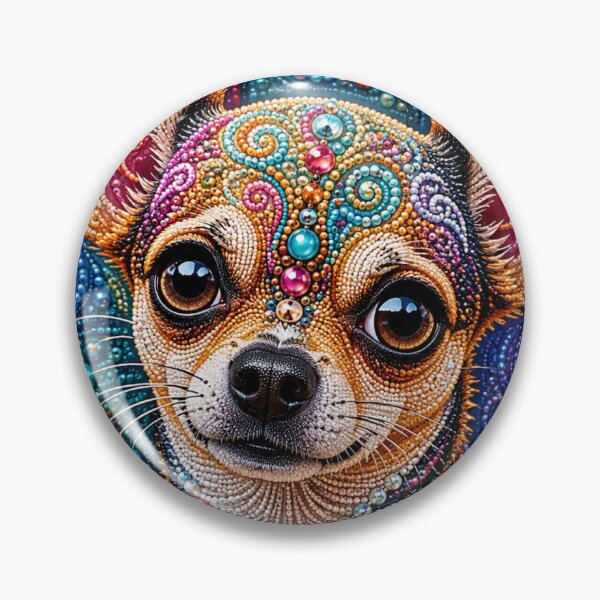 Item preview, Ornate Chihuahua Portrait designed and sold by Wags & Tails.