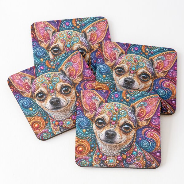 Item preview, Ornate Chihuahua Portrait designed and sold by Wags & Tails.
