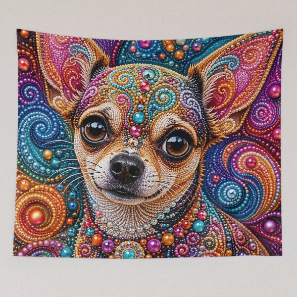 Item preview, Ornate Chihuahua Portrait designed and sold by Wags & Tails.