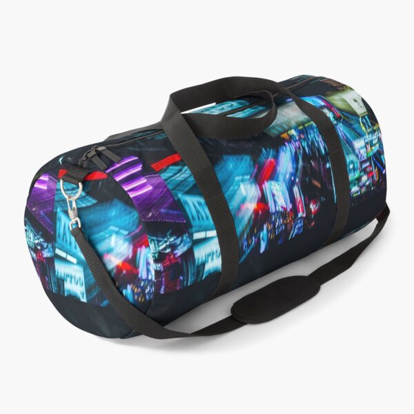 Item preview, Neon Night Street in Motion Bangkok Thailand designed and sold by Jomsunshine.