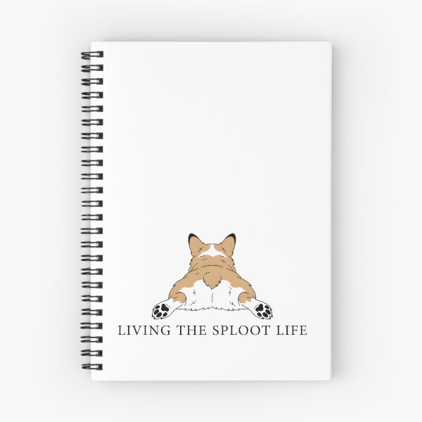 Item preview, Living The Sploot Life Cute Corgi Butt Minimalist Line Art designed and sold by dreephic22.