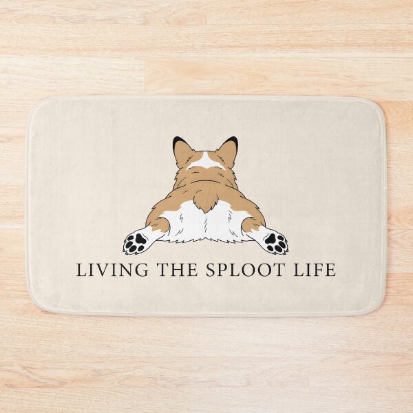 Item preview, Living The Sploot Life Cute Corgi Butt Minimalist Line Art designed and sold by dreephic22.
