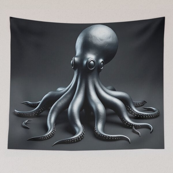 Item preview, 3D Hyper Realistic Octopus T-Shirt Metallic Sea Creature designed and sold by Xenovita.