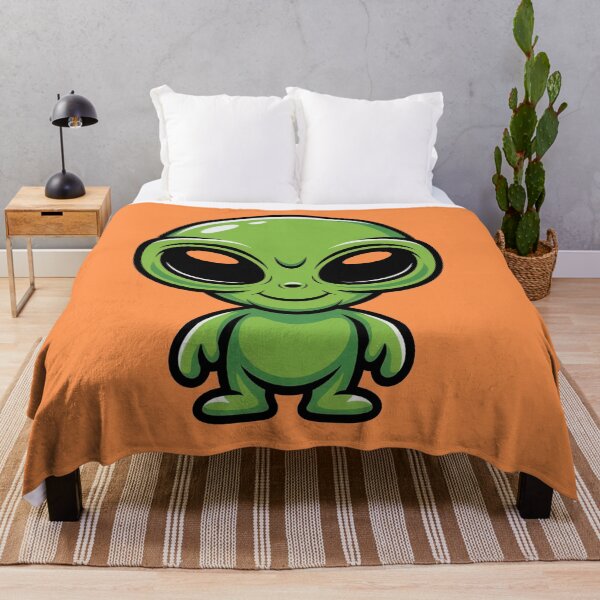 Item preview, Cute Green Alien - Kawaii Space Character designed and sold by Outlet Raloel.
