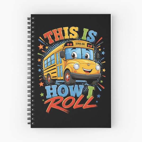 Item preview, This is How I Roll School Bus Driver Funny Back to School designed and sold by OlakunleOloroz.