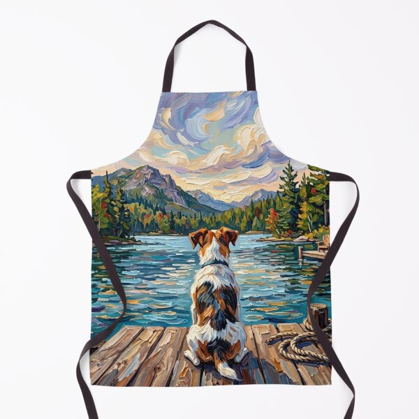 Item preview, On The Dock - Jack Russell Terrier designed and sold by AjaTrier.