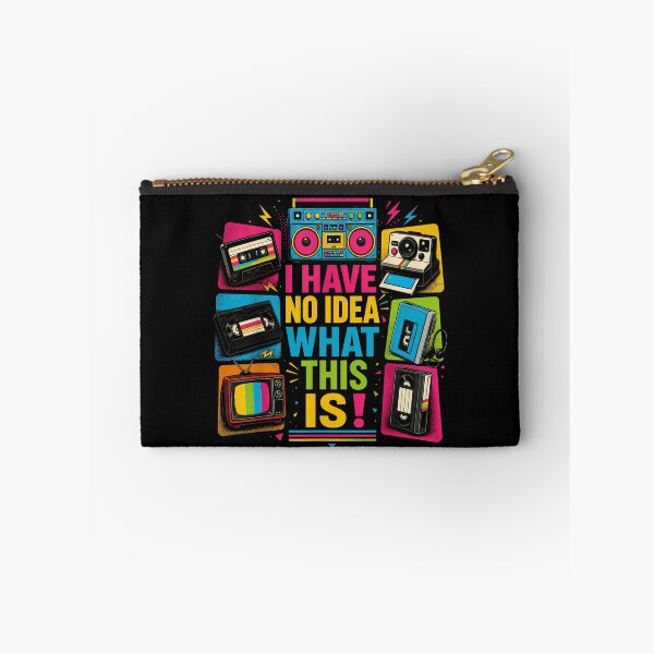 Item preview, I Have No Idea What This Is Neon Retro Boombox Cassette Tape Nostalgia Gift designed and sold by MauriLifton.