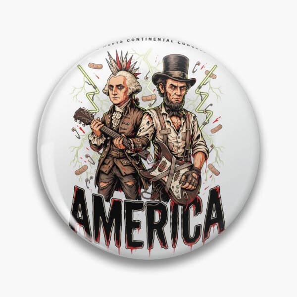 Item preview, Copy of Presidents Rock Washington Lincoln Guitar America 250 Years v18 designed and sold by DarylWelsh2024.