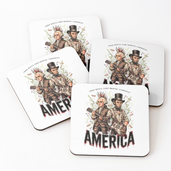 Item preview, Copy of Presidents Rock Washington Lincoln Guitar America 250 Years v18 designed and sold by DarylWelsh2024.