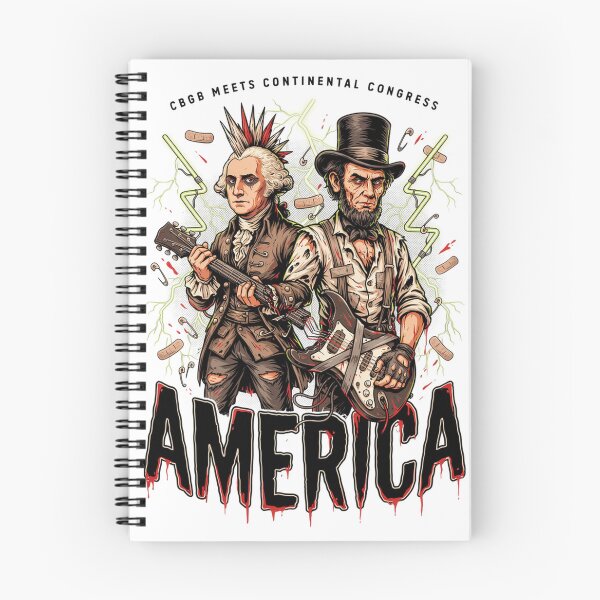 Item preview, Copy of Presidents Rock Washington Lincoln Guitar America 250 Years v18 designed and sold by DarylWelsh2024.