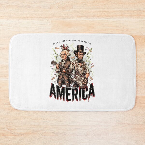 Item preview, Copy of Presidents Rock Washington Lincoln Guitar America 250 Years v18 designed and sold by DarylWelsh2024.