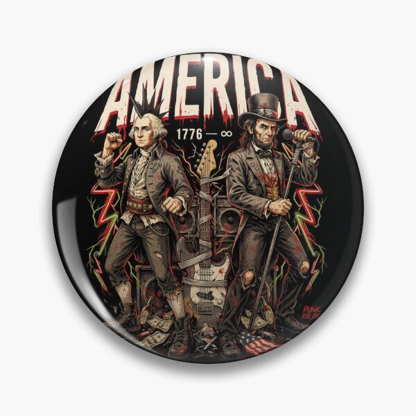 Item preview, Presidents Rock Washington Lincoln Guitar America 250 Years v19 designed and sold by DarylWelsh2024.