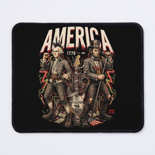 Item preview, Presidents Rock Washington Lincoln Guitar America 250 Years v19 designed and sold by DarylWelsh2024.
