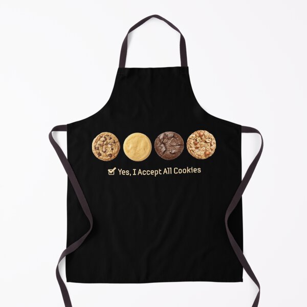 Item preview, Yes, I Accept All Cookies: Funny Baking Sweet Tooth Tee (Dark Edition) designed and sold by OhDavid!.