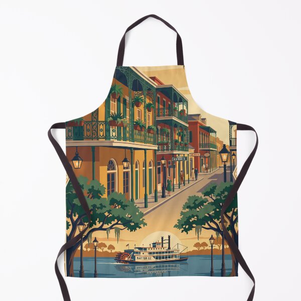 Item preview, New Orleans Louisiana Vintage Travel Poster designed and sold by Bomax121.