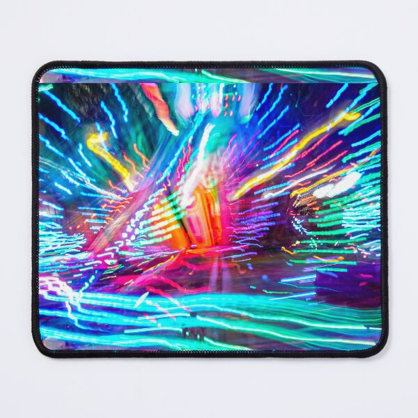 Item preview, Neon Light Explosion Abstract Long Exposure designed and sold by Jomsunshine.