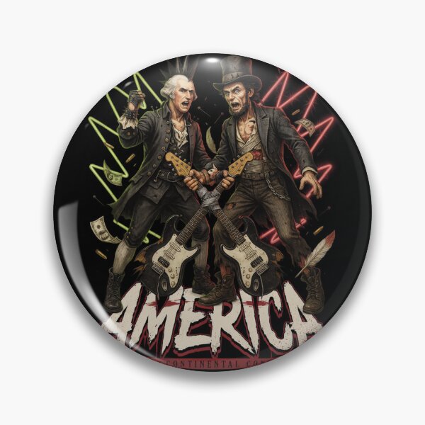 Item preview, Presidents Rock Washington Lincoln Guitar America 250 Years v20 designed and sold by DarylWelsh2024.