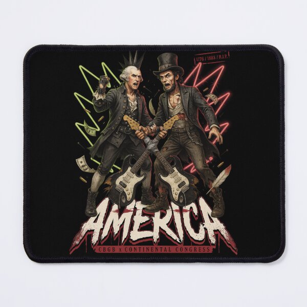 Item preview, Presidents Rock Washington Lincoln Guitar America 250 Years v20 designed and sold by DarylWelsh2024.