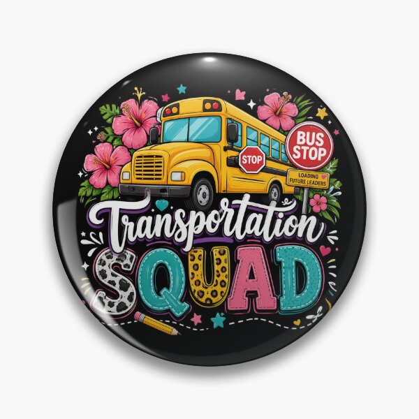 Item preview, Transportation Squad Bus Driver School Bus Back to School designed and sold by OlakunleOloroz.
